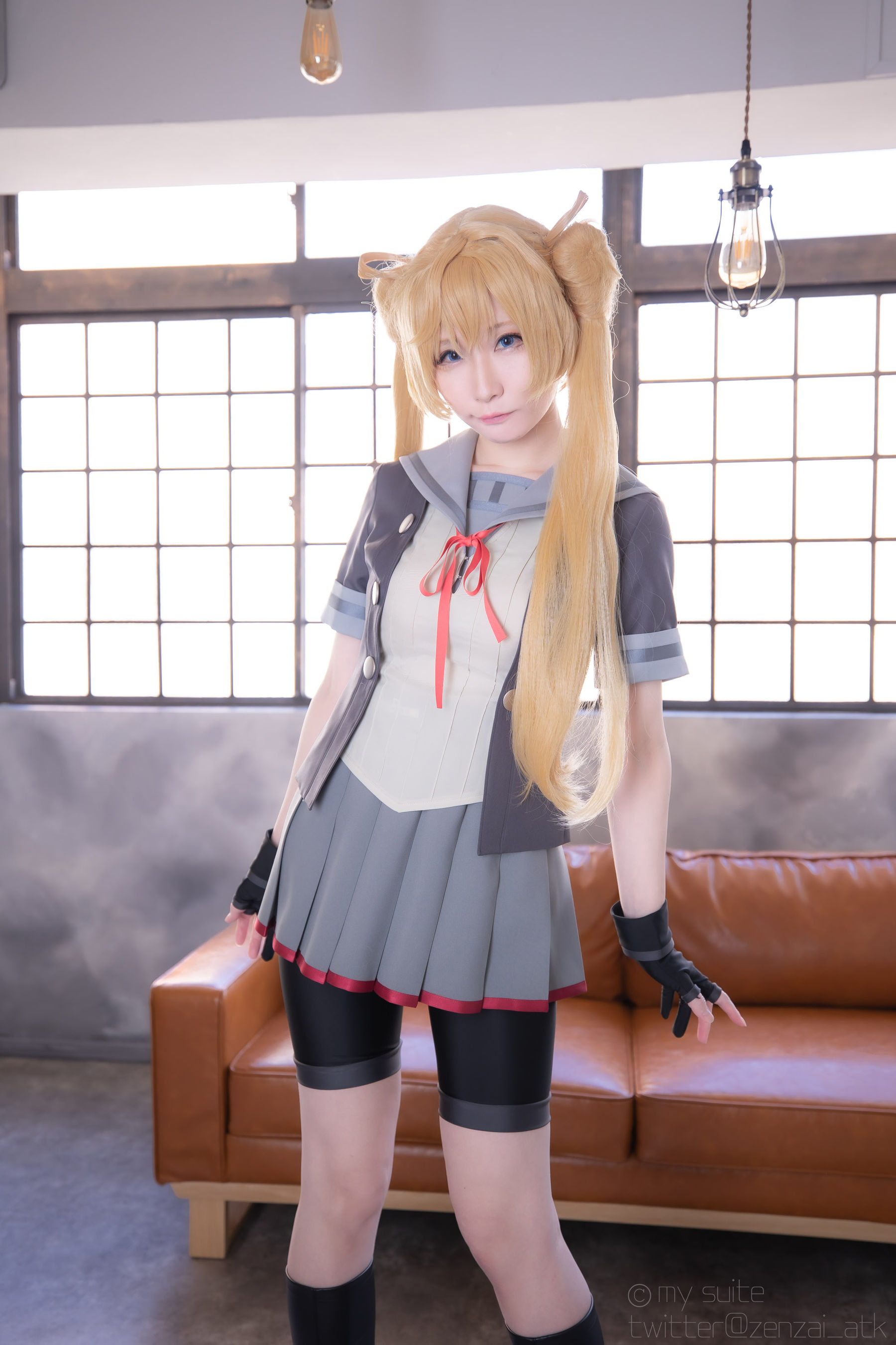 [Cosplay] [my suite] Atsuki あつき - 艦娘がスパッツの良さを教えてくれるROM Suite Collection.38 (KanColle) - 1 第1张图