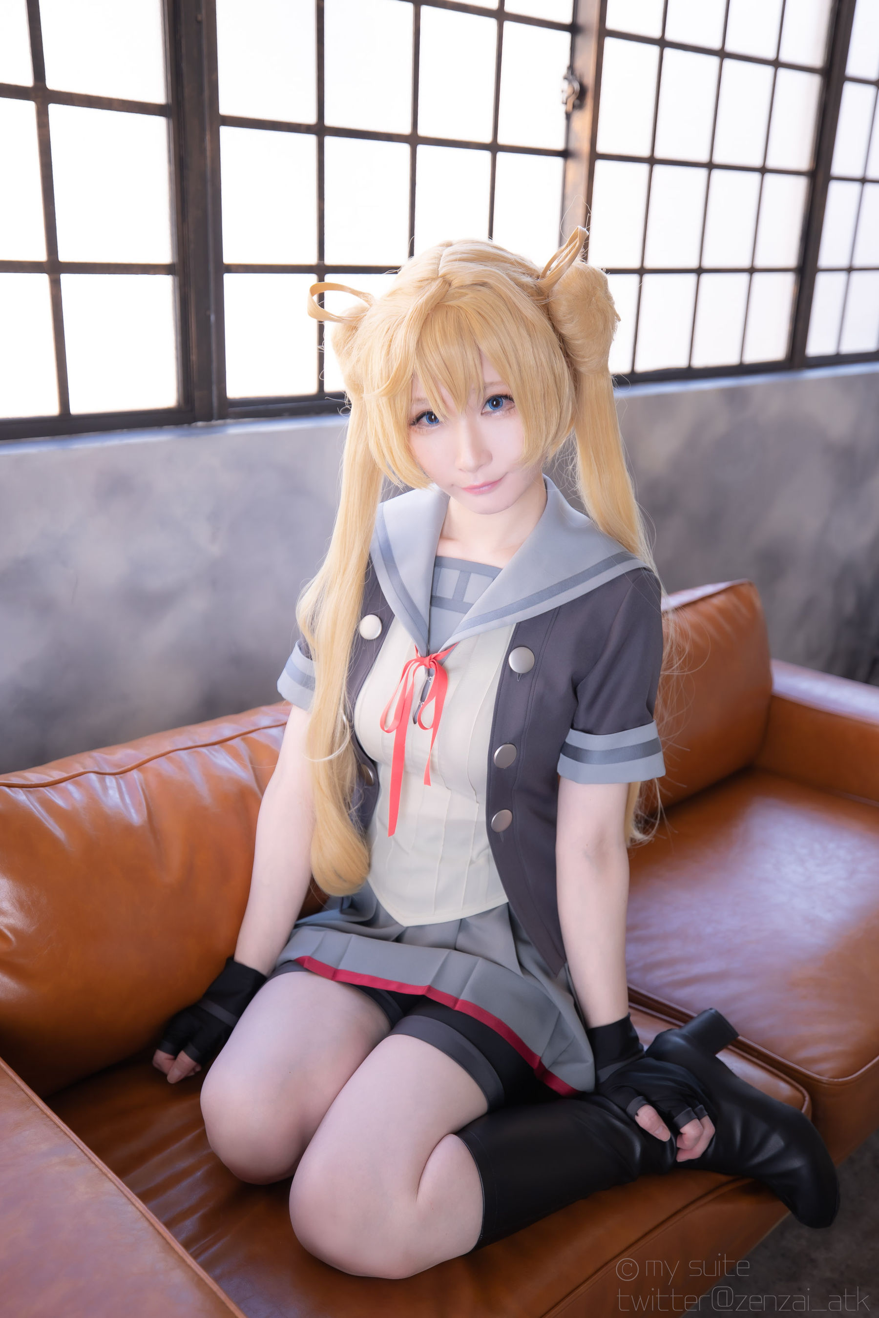 [Cosplay] [my suite] Atsuki あつき - 艦娘がスパッツの良さを教えてくれるROM Suite Collection.38 (KanColle) - 1 第10张图