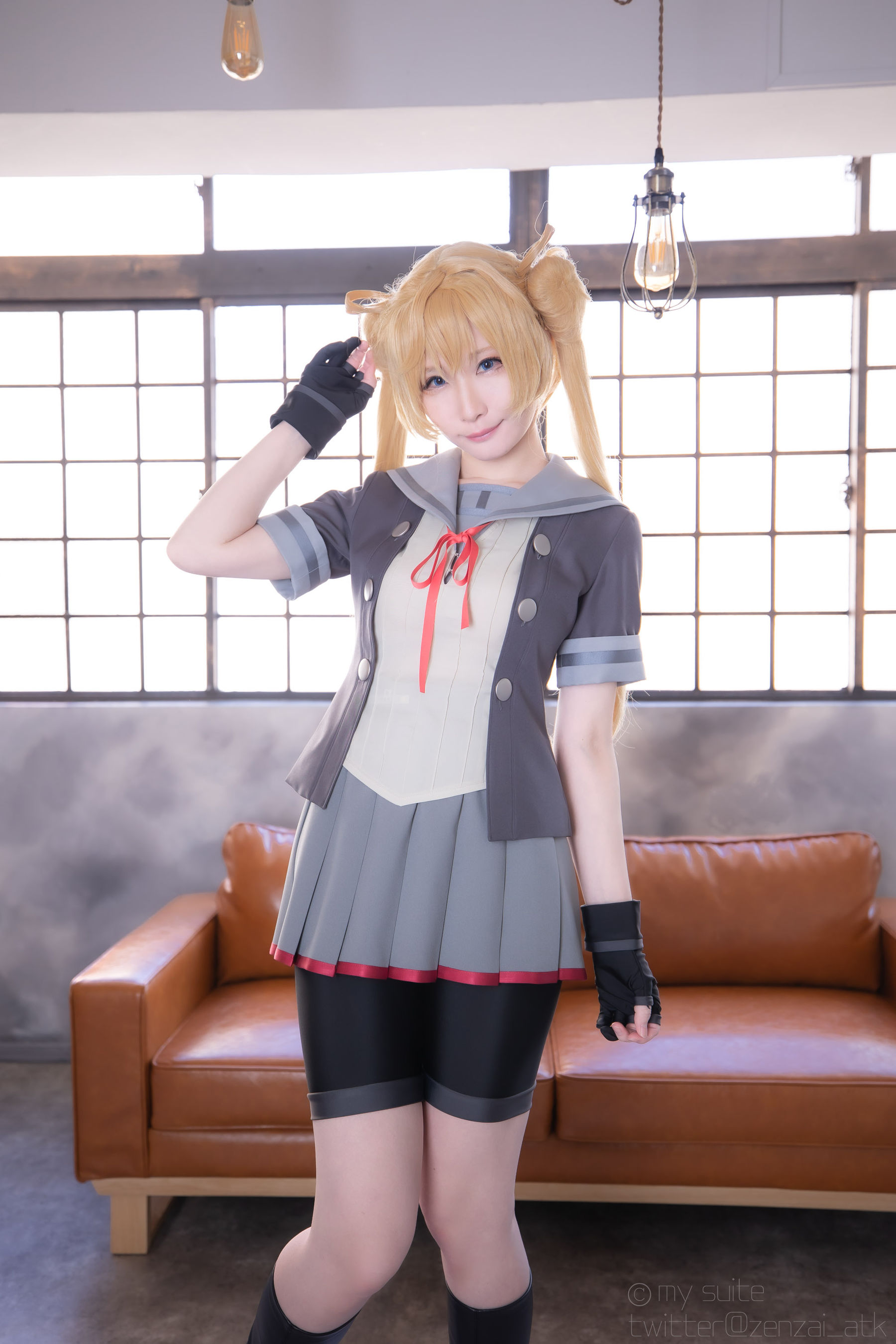 [Cosplay] [my suite] Atsuki あつき - 艦娘がスパッツの良さを教えてくれるROM Suite Collection.38 (KanColle) - 1 第2张图