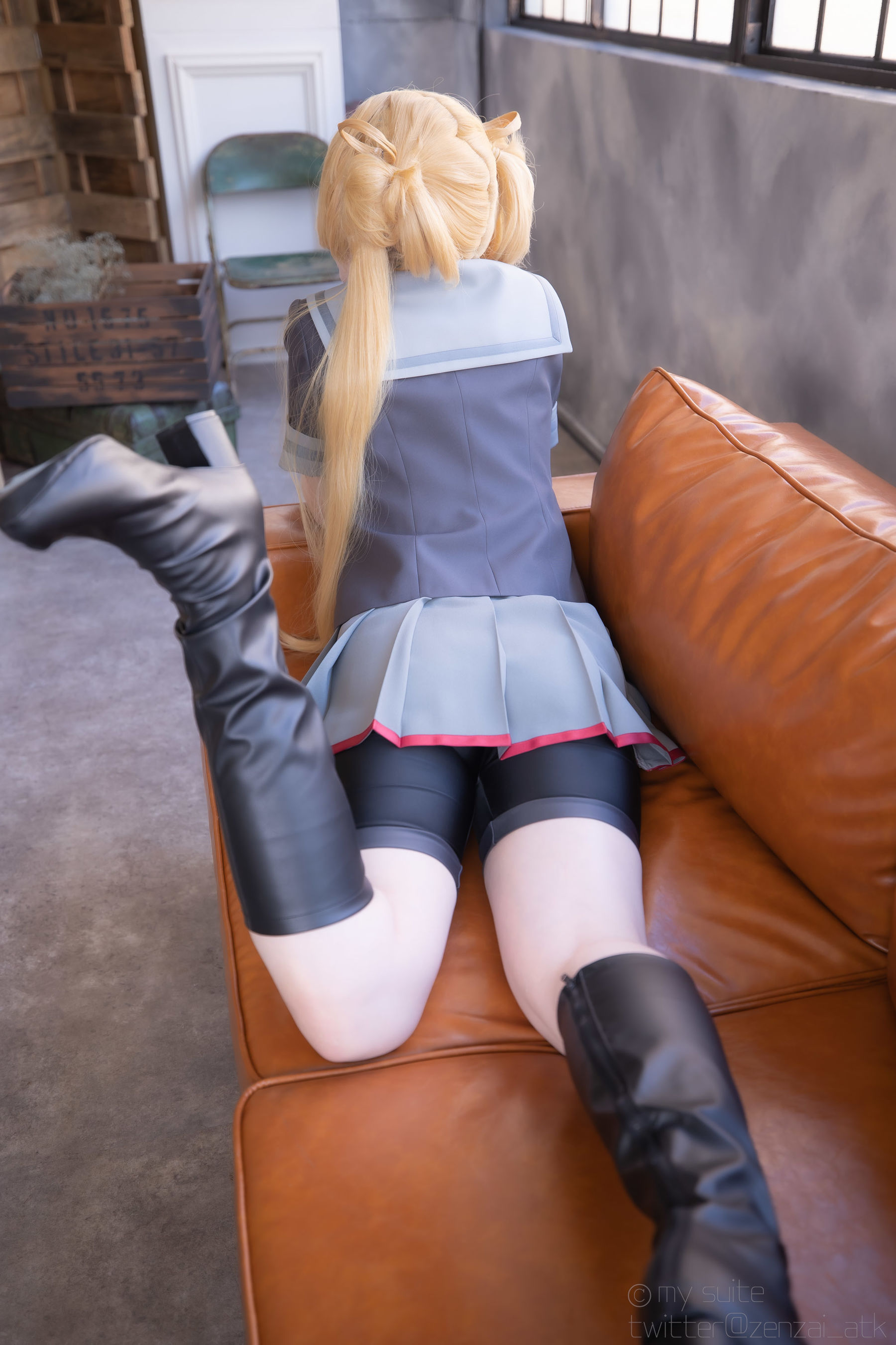 [Cosplay] [my suite] Atsuki あつき - 艦娘がスパッツの良さを教えてくれるROM Suite Collection.38 (KanColle) - 1 第26张图