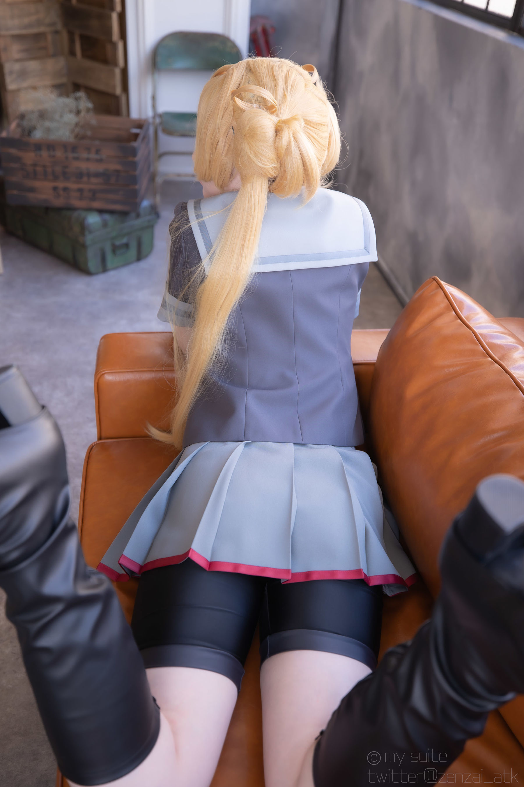 [Cosplay] [my suite] Atsuki あつき - 艦娘がスパッツの良さを教えてくれるROM Suite Collection.38 (KanColle) - 1 第27张图