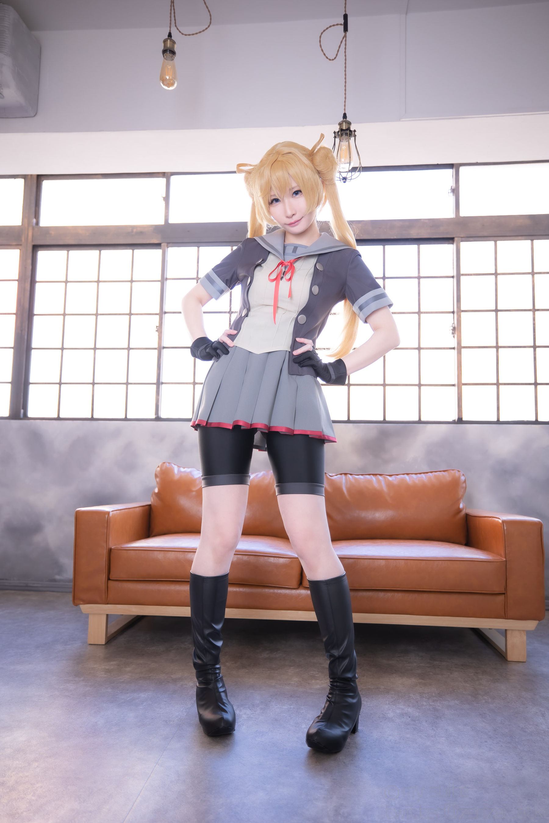 [Cosplay] [my suite] Atsuki あつき - 艦娘がスパッツの良さを教えてくれるROM Suite Collection.38 (KanColle) - 1 第3张图
