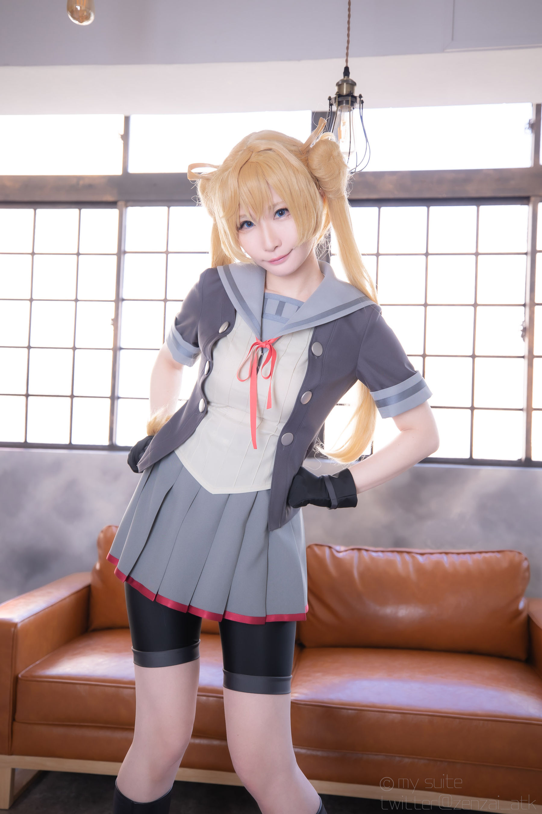 [Cosplay] [my suite] Atsuki あつき - 艦娘がスパッツの良さを教えてくれるROM Suite Collection.38 (KanColle) - 1 第4张图