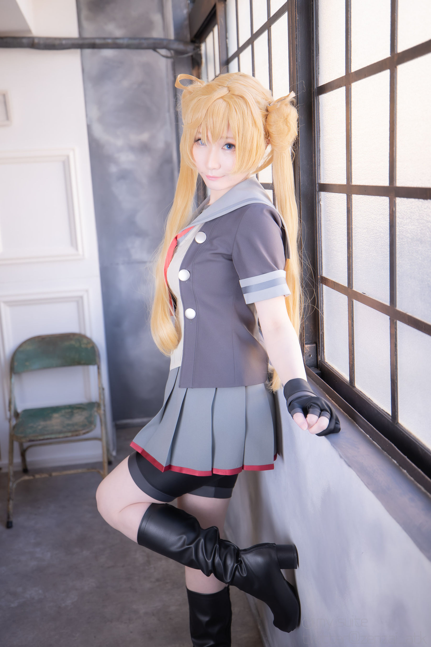 [Cosplay] [my suite] Atsuki あつき - 艦娘がスパッツの良さを教えてくれるROM Suite Collection.38 (KanColle) - 1 第51张图