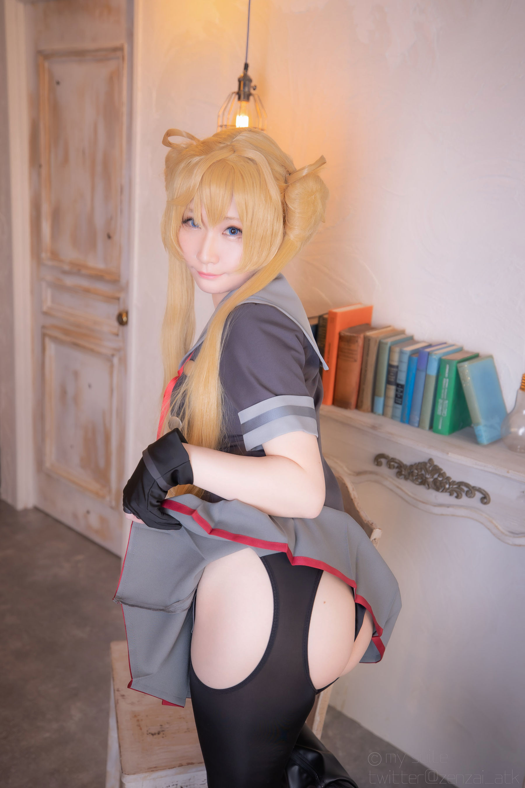 [Cosplay] [my suite] Atsuki あつき - 艦娘がスパッツの良さを教えてくれるROM Suite Collection.38 (KanColle) - 1 第65张图