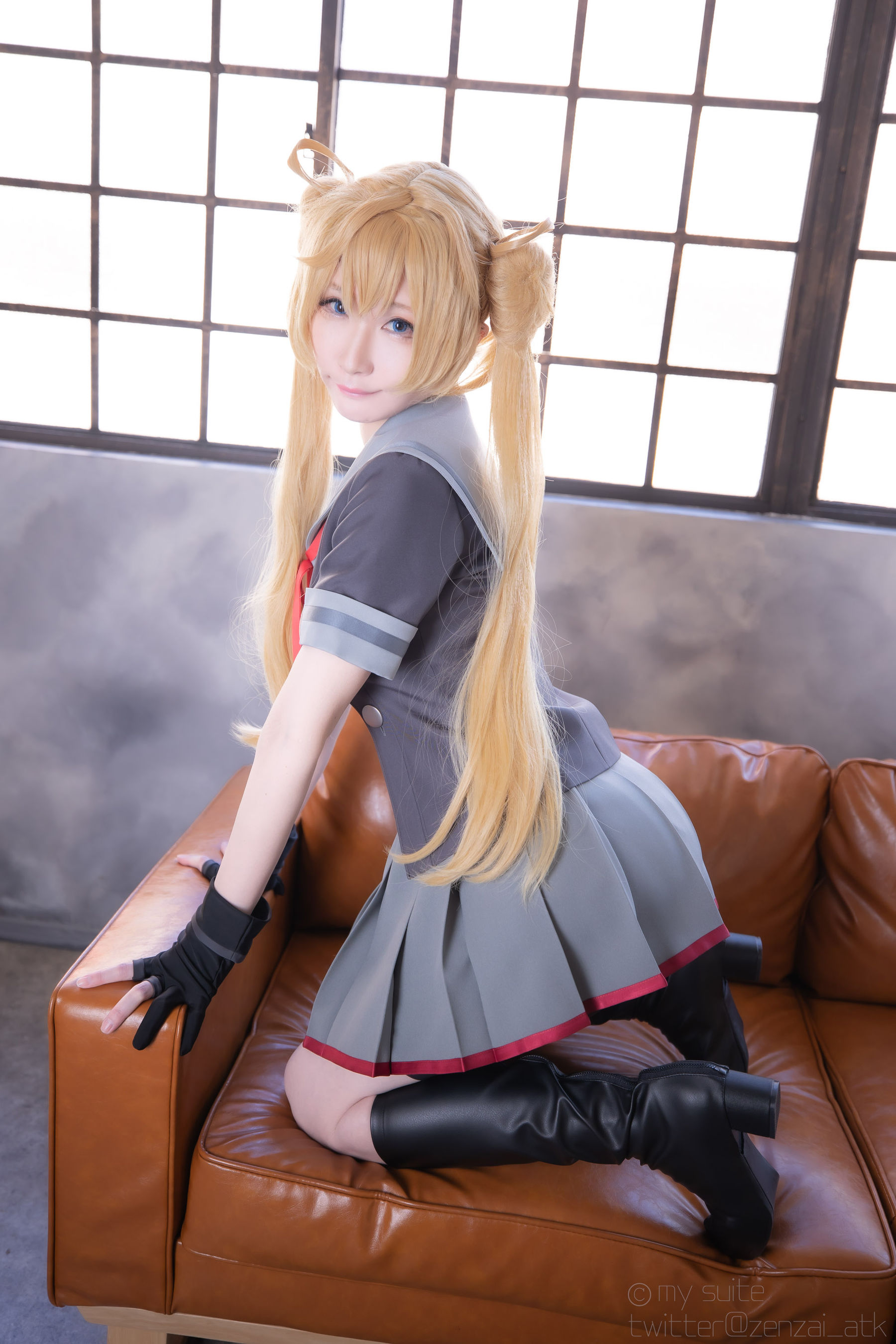 [Cosplay] [my suite] Atsuki あつき - 艦娘がスパッツの良さを教えてくれるROM Suite Collection.38 (KanColle) - 1 第8张图