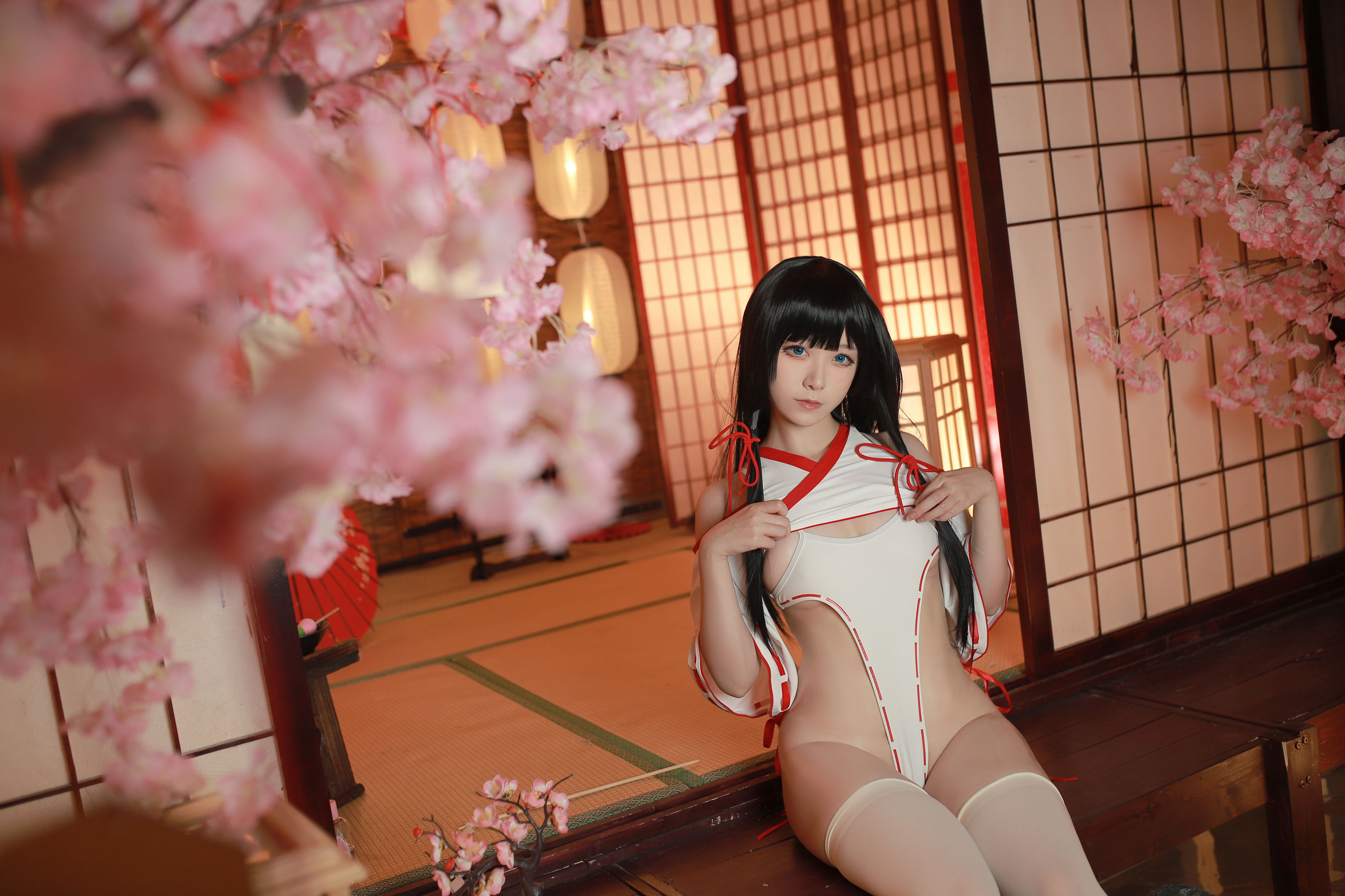 Asagiriai 愛ちゃん - 神社巫女 第1张图