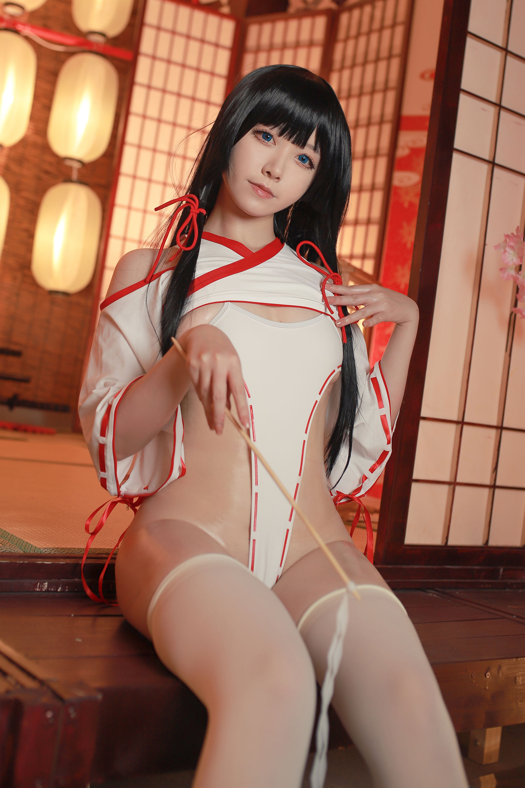 Asagiriai 愛ちゃん - 神社巫女 第11张图