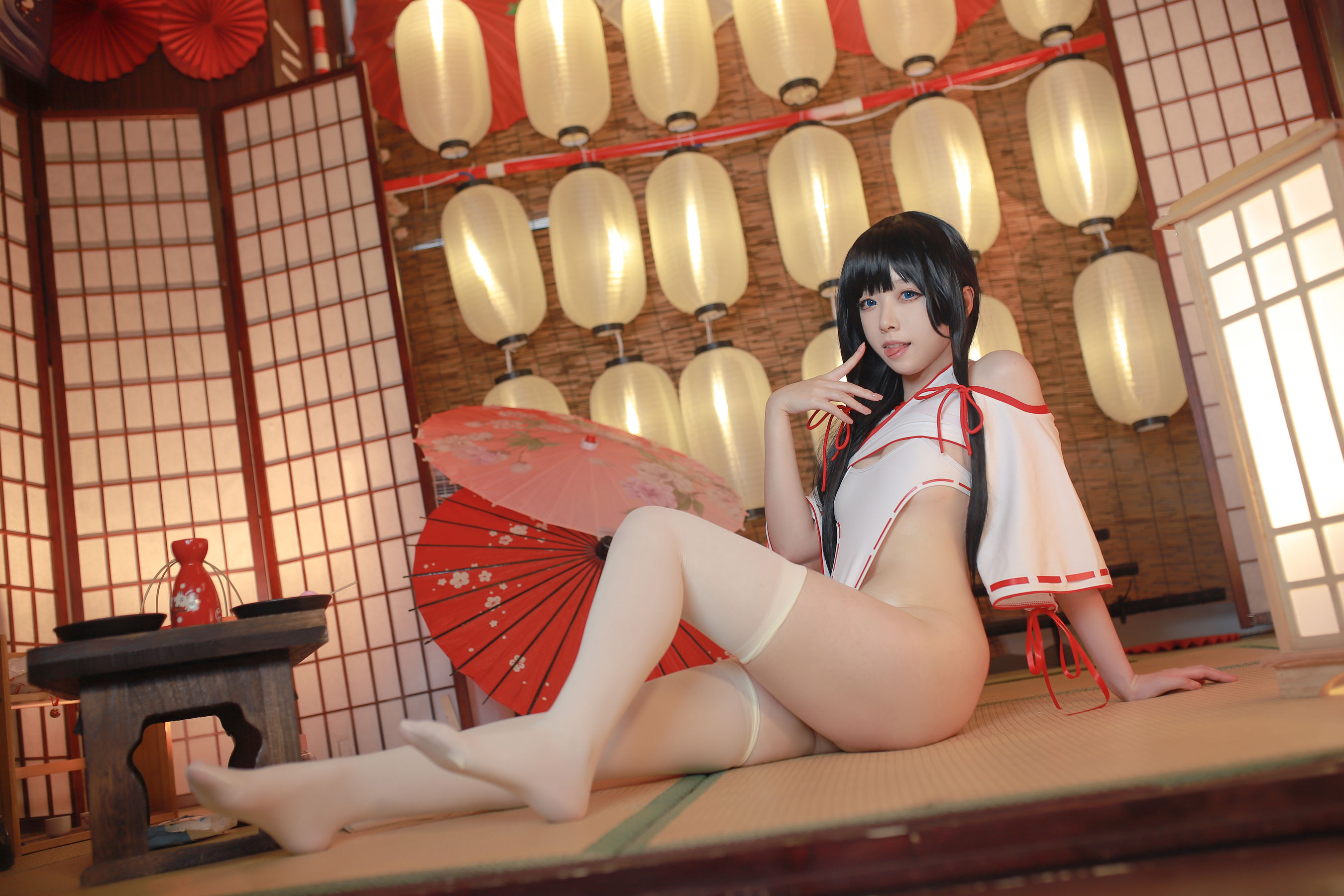 Asagiriai 愛ちゃん - 神社巫女 第22张图