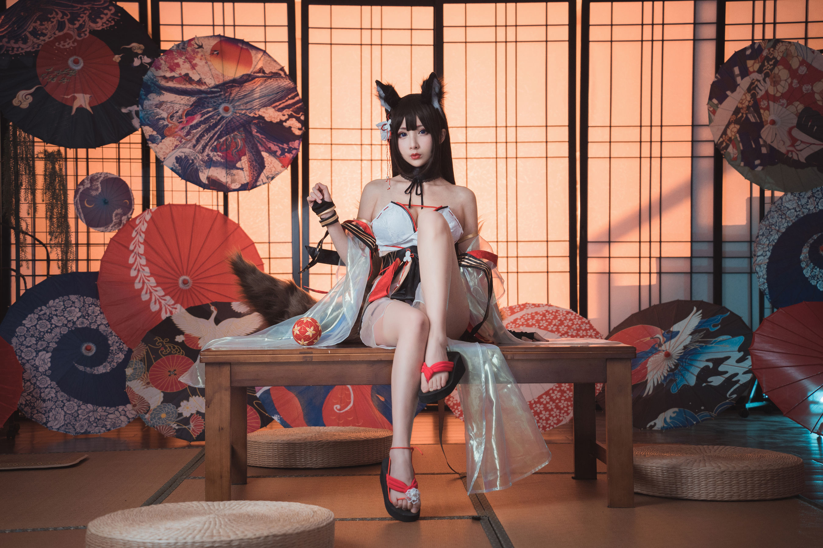 COS福利 rioko凉凉子 - Azurlane Amagi 第1张图