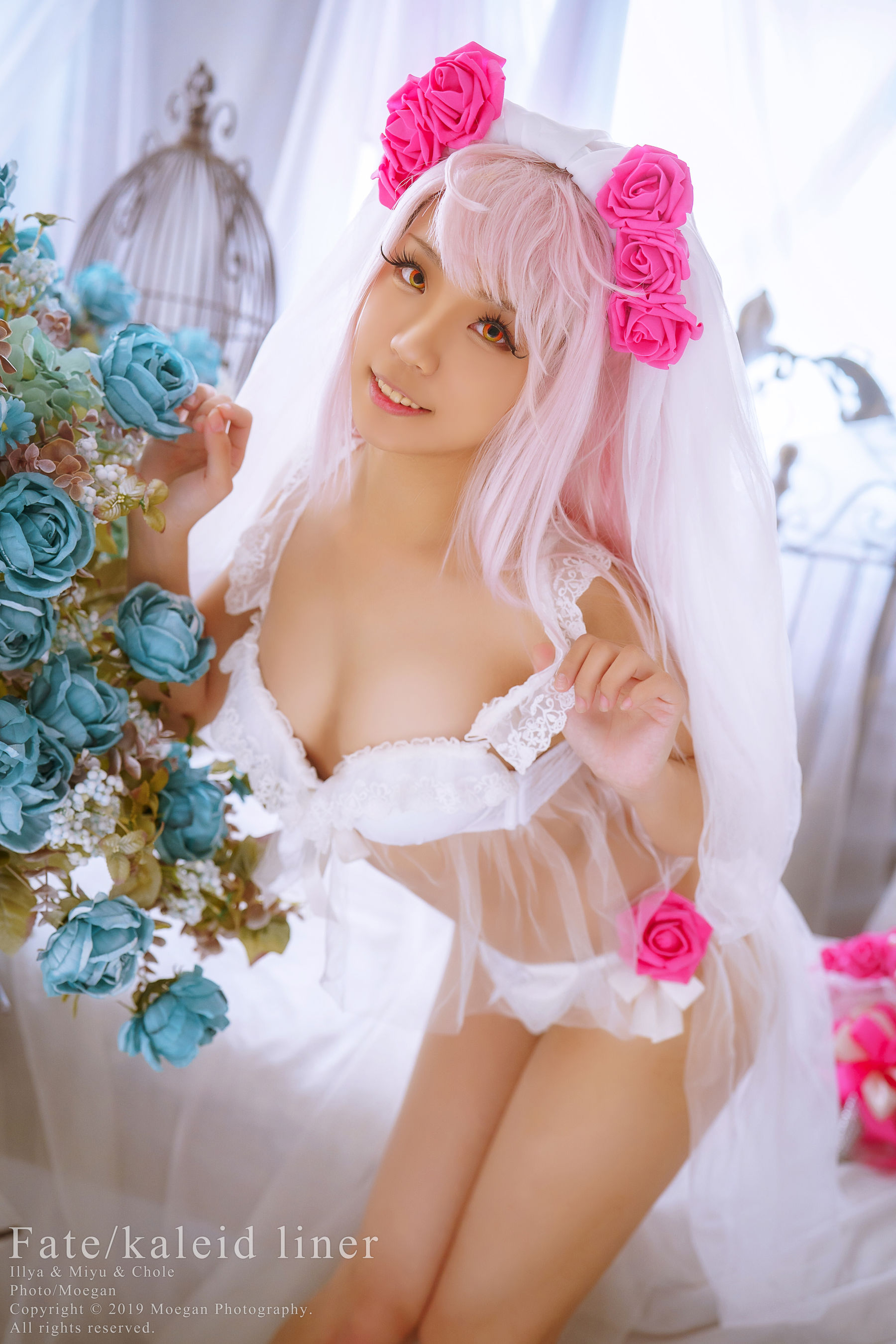 沖田凜花Rinka&鈴鈴Yakira&鬼姬Oni Hime - Wedding Bikini ver 第15张图