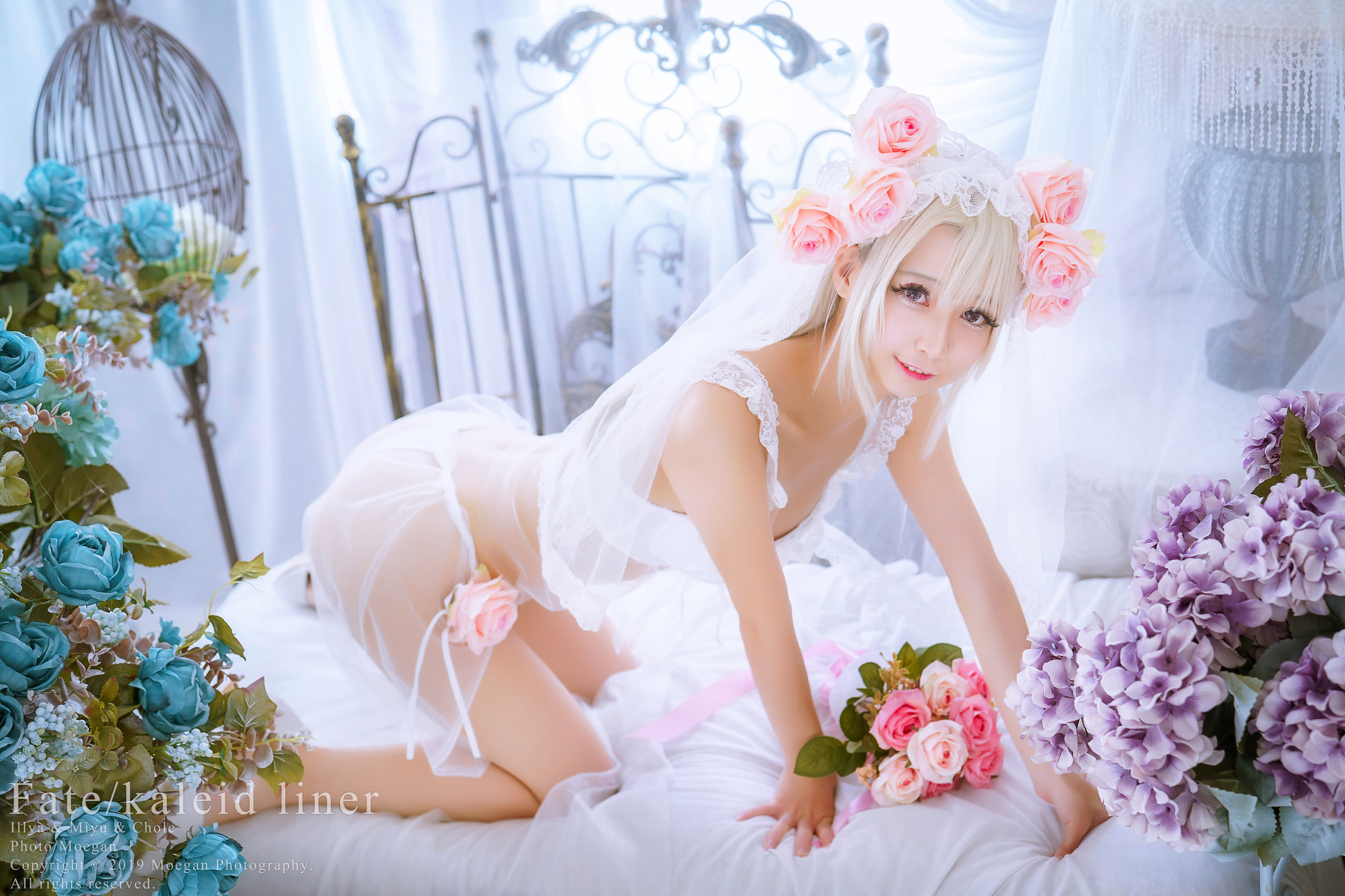 沖田凜花Rinka&鈴鈴Yakira&鬼姬Oni Hime - Wedding Bikini ver 第9张图