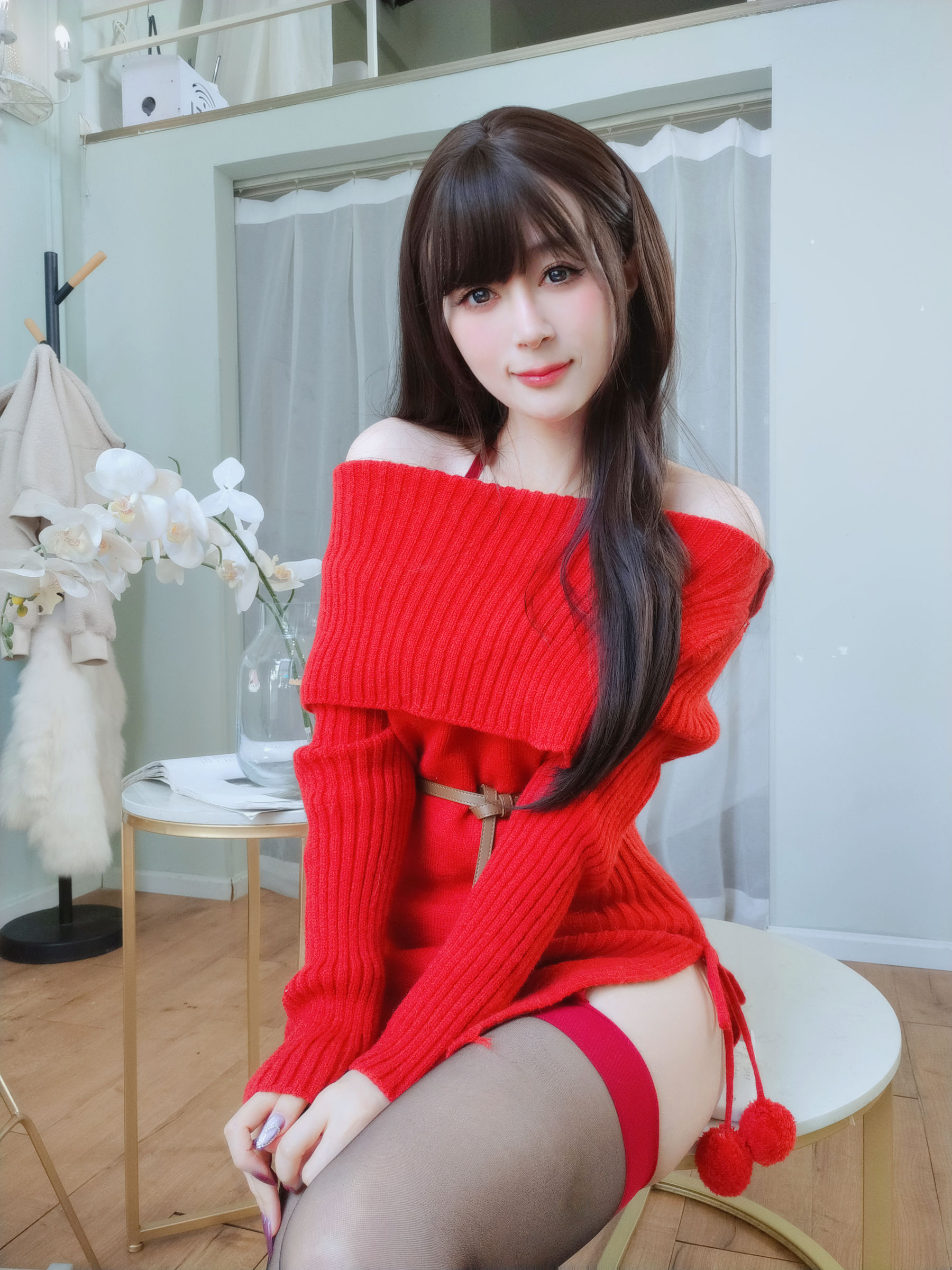 Coser小姐姐 白银 - 红红火火 第1张图