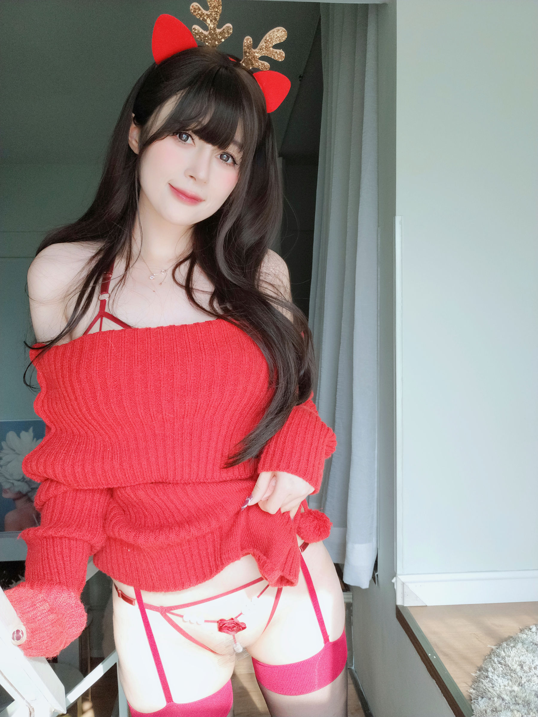 Coser小姐姐 白银 - 红红火火 第88张图