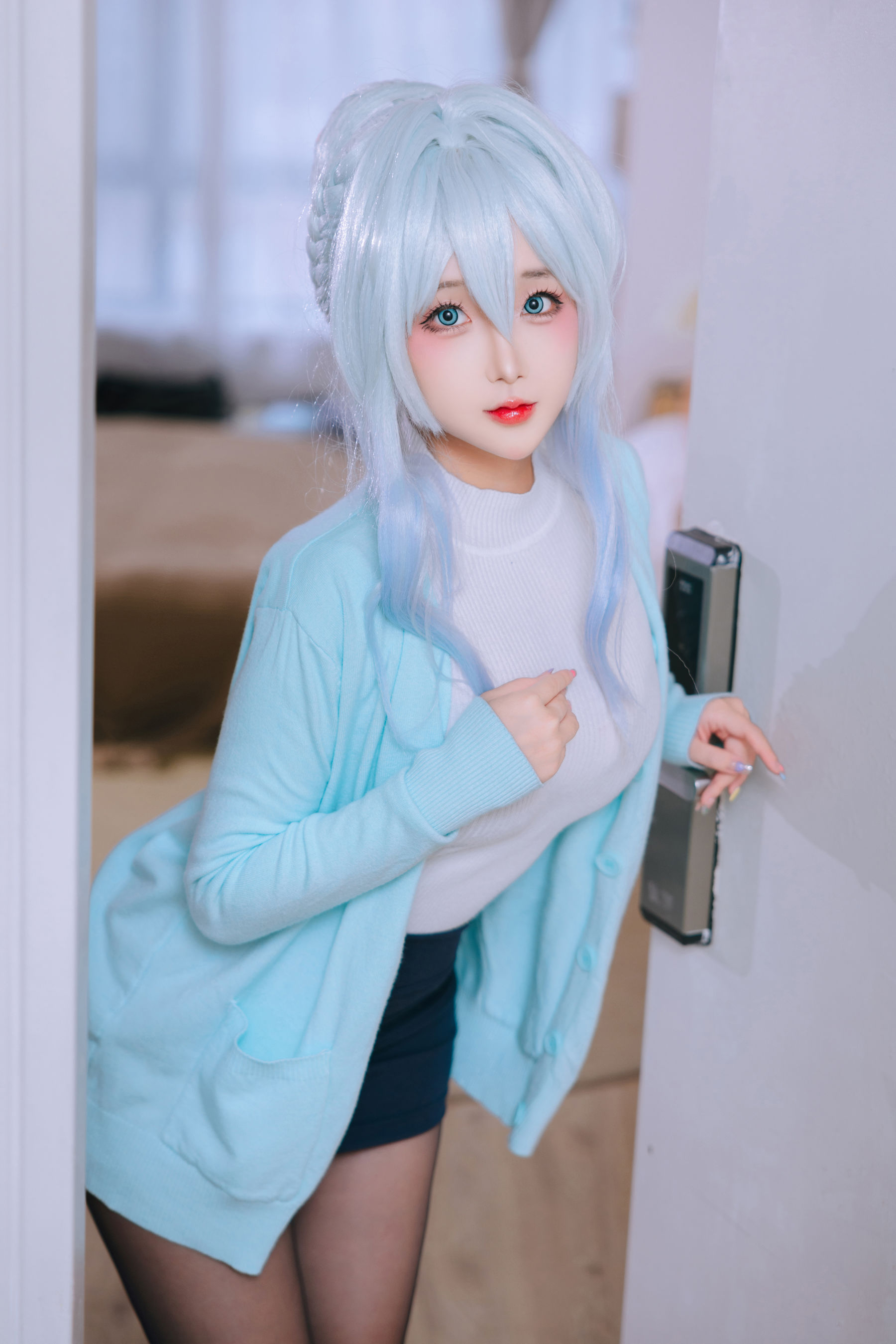 Cosplay 日奈娇 - 未亡人雪女 第1张图