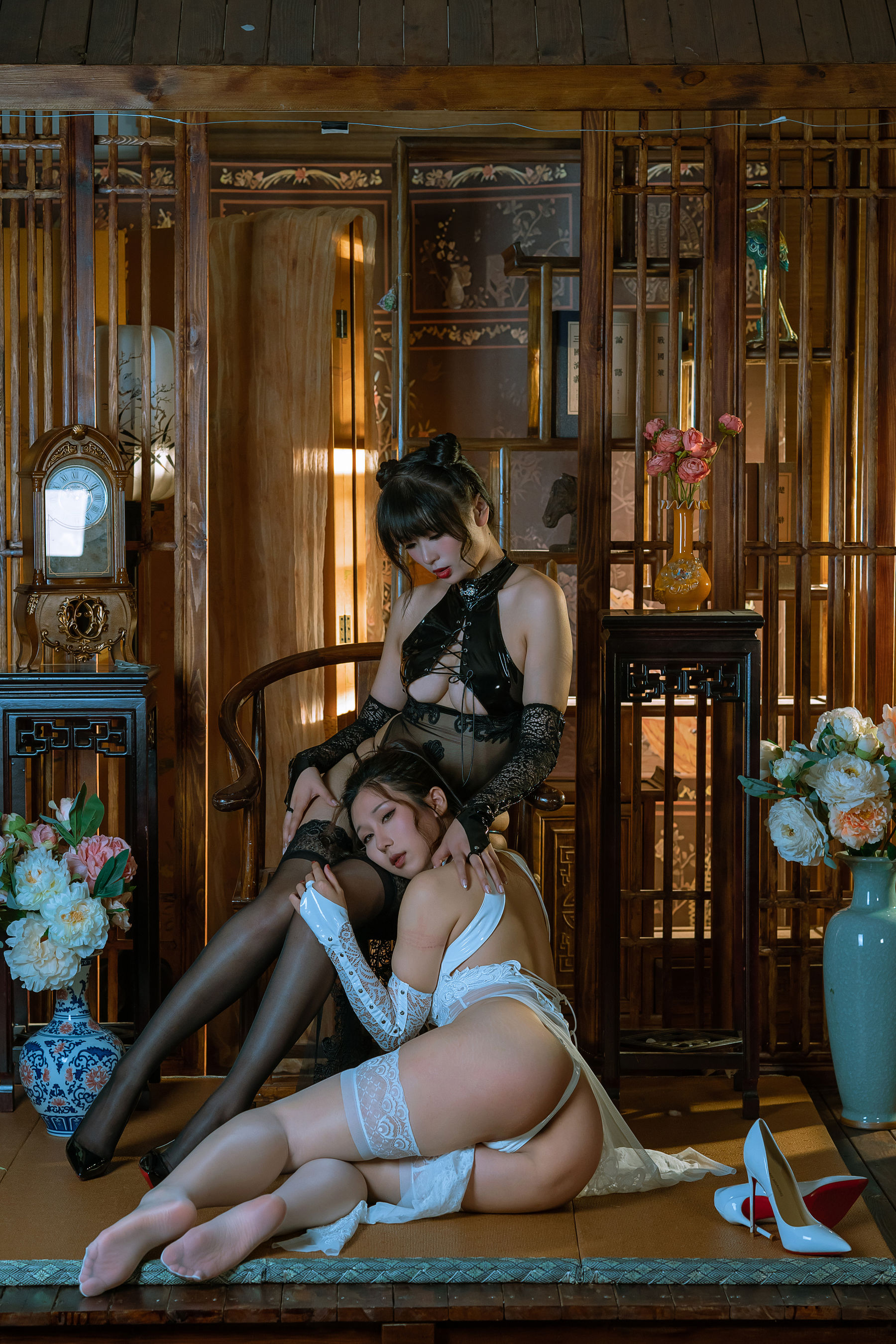 云溪溪 - 奶桃&轩萧学姐 缠绵2 第14张图