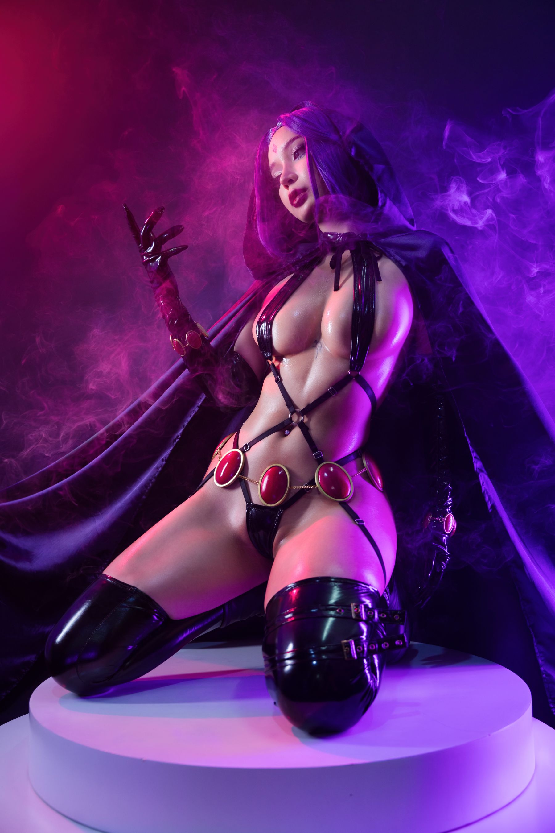 Umeko J - Raven Latex Lingerie 第15张图
