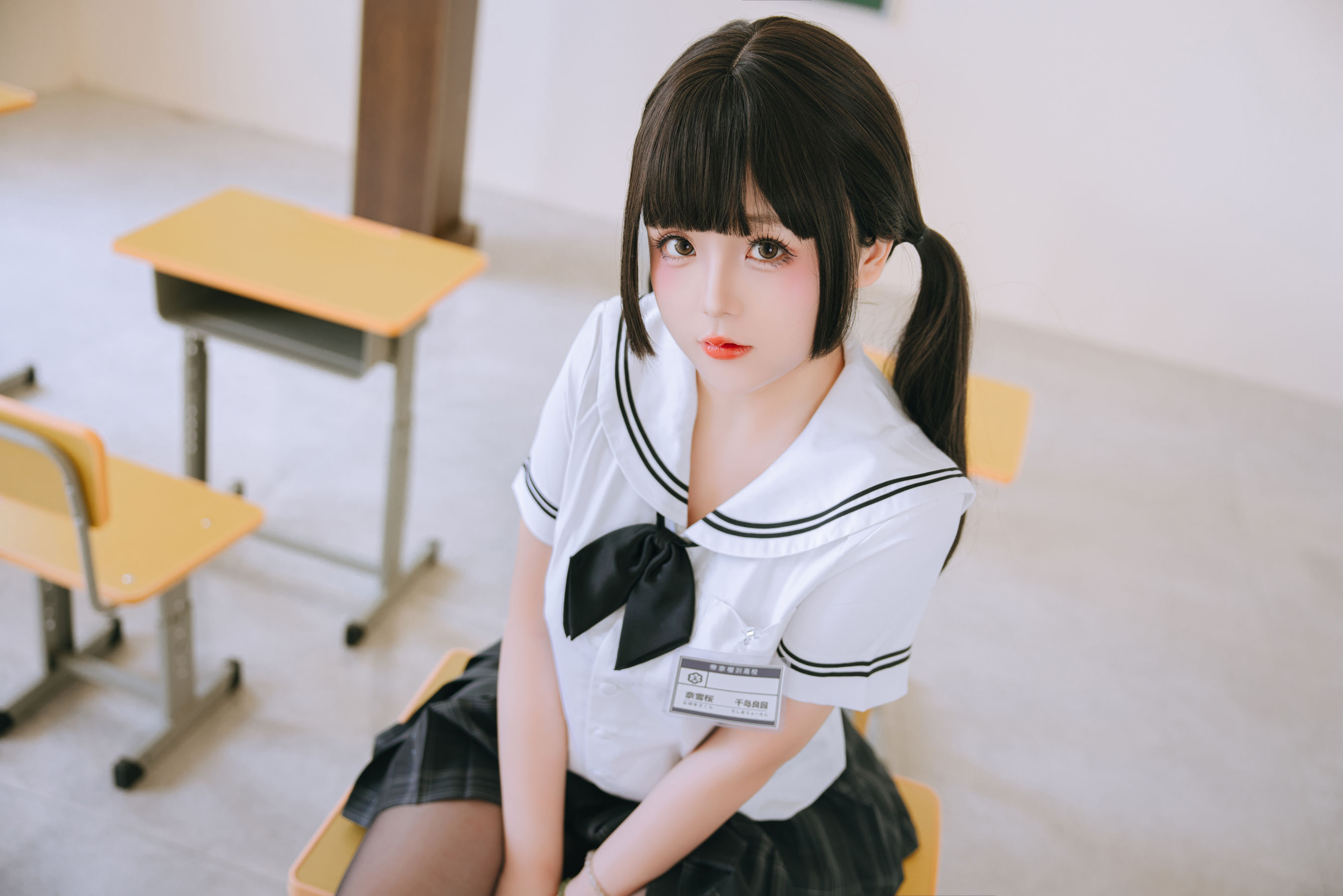 Cosplay 日奈娇 - 放学后 第3张图