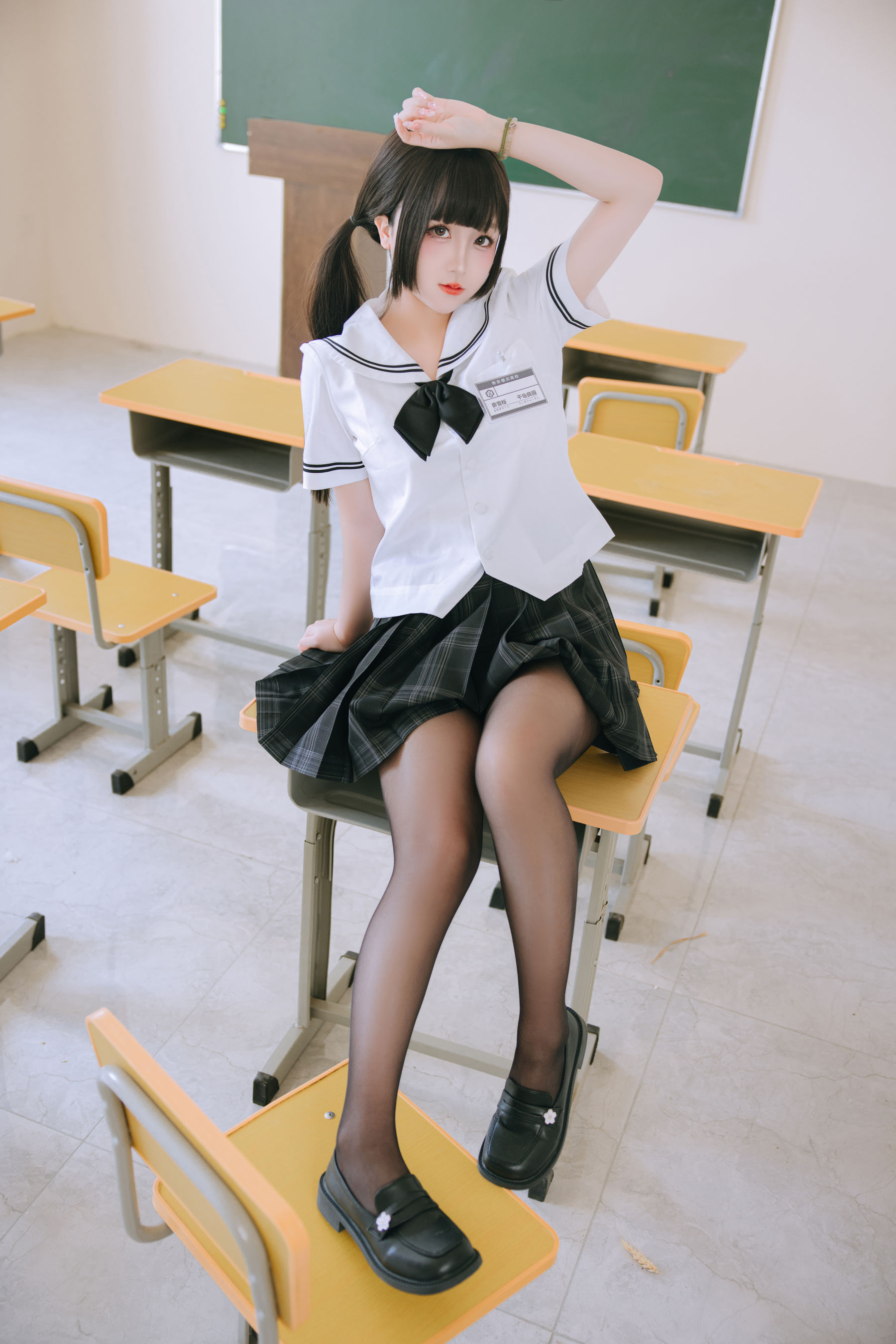 Cosplay 日奈娇 - 放学后 第4张图