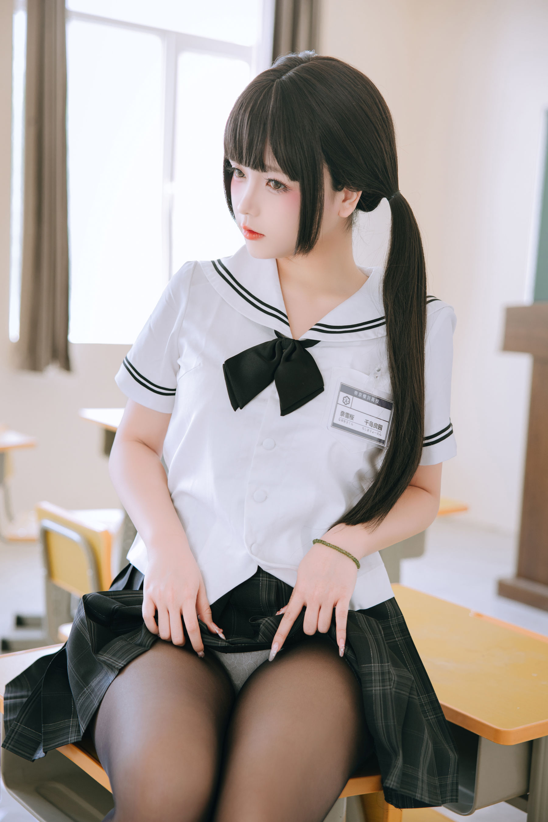 Cosplay 日奈娇 - 放学后 第7张图