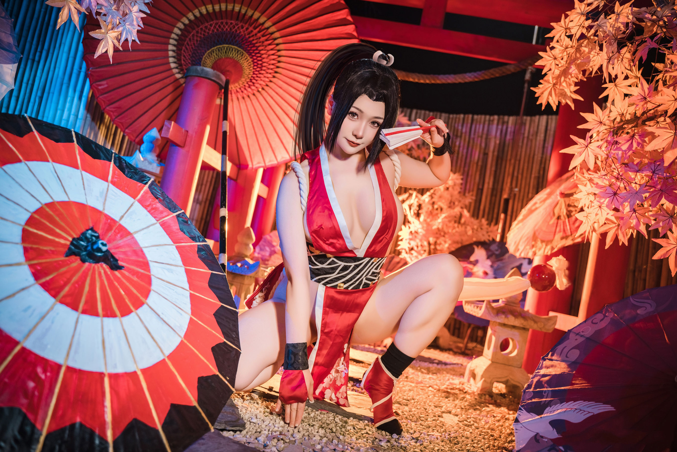 性感Coser 三刀刀Miido - 不知火舞 女忍者 第10张图