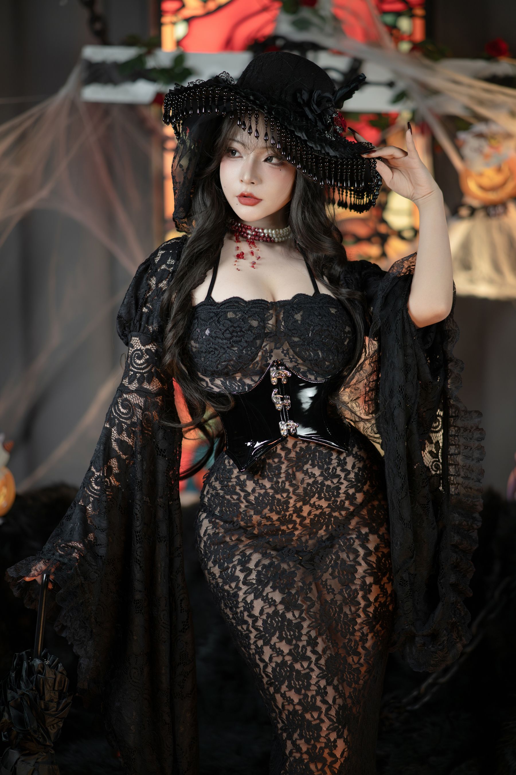 yuuhui玉汇 - 2024万圣节特辑 魔女狂欢夜 第1张图