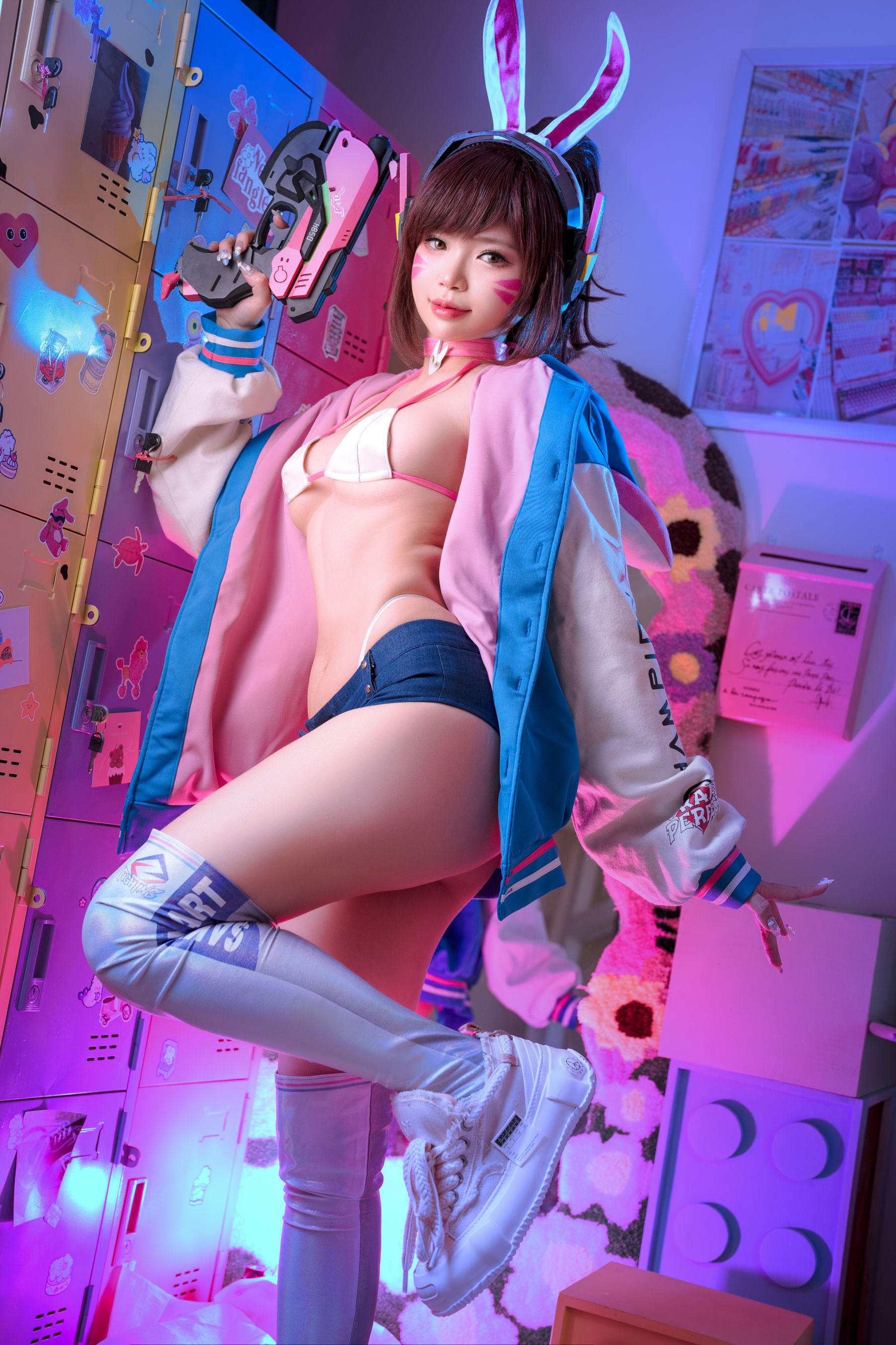 ZinieQ - D.Va Sakimichan Art 第1张图