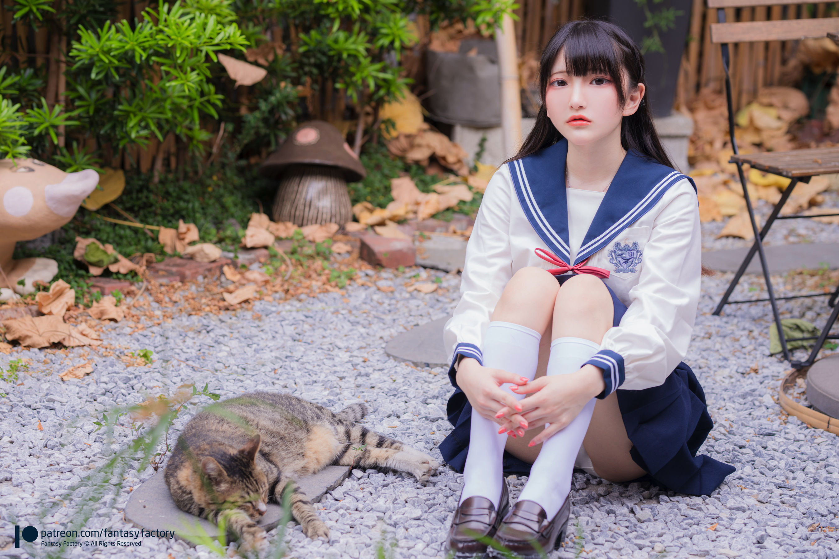 [Fantasy Factory] 小丁 Cosplay写真 - 2022.05 女子高生 第3张图