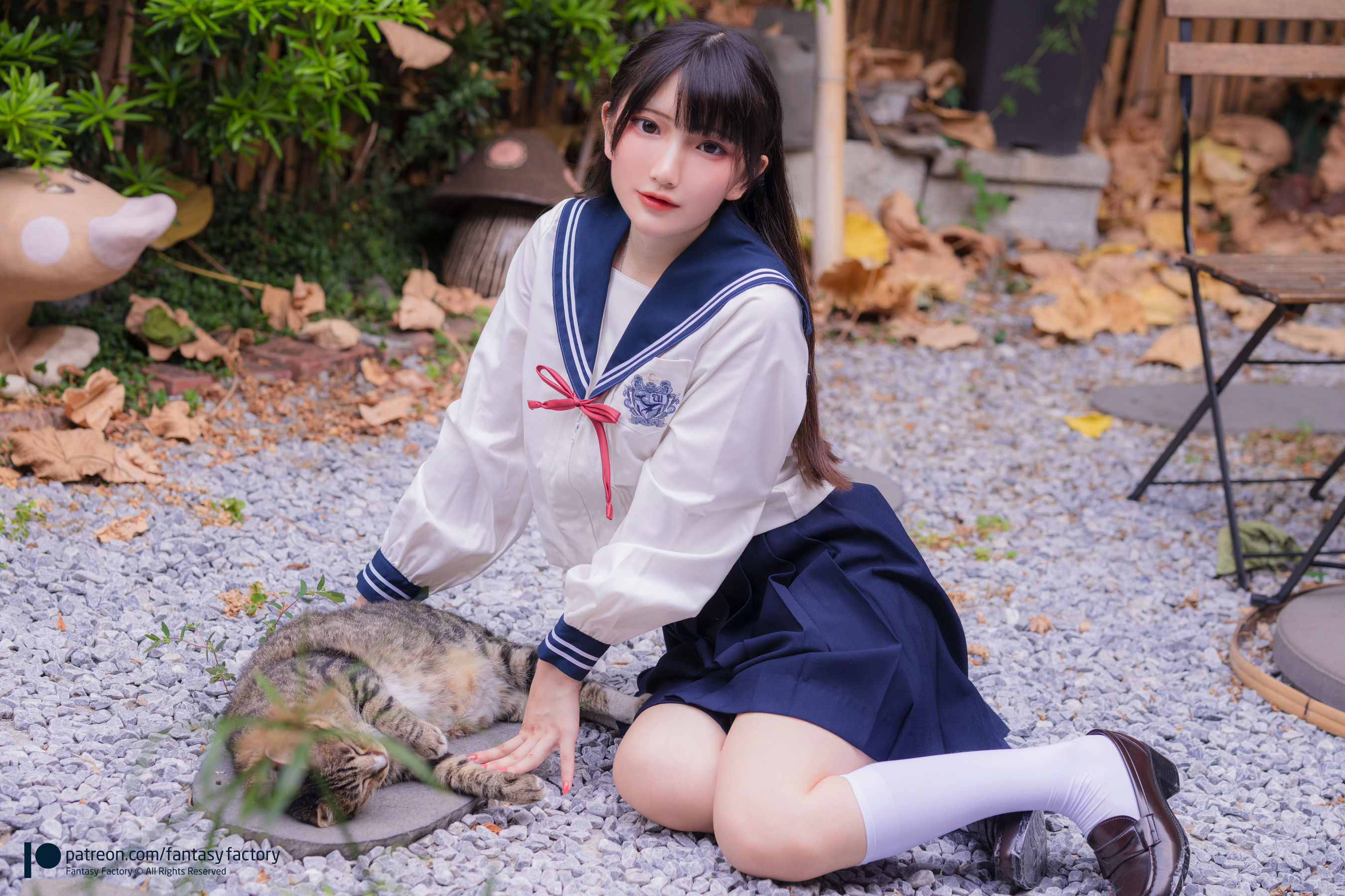 [Fantasy Factory] 小丁 Cosplay写真 - 2022.05 女子高生 第4张图