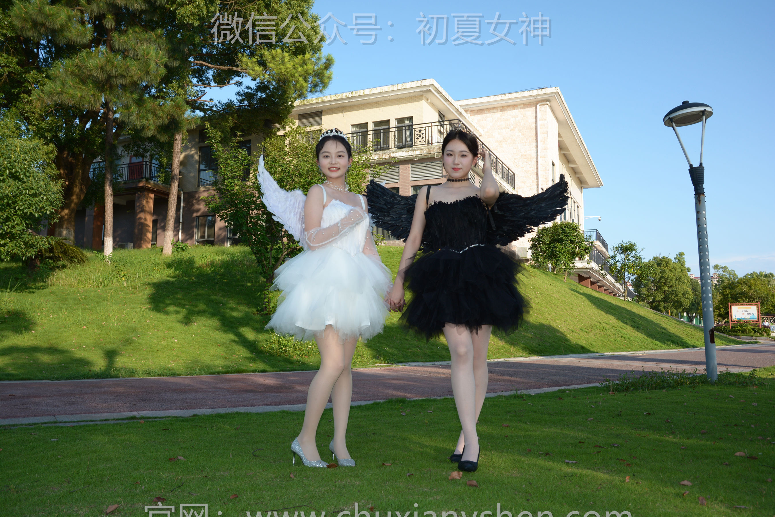 初夏女神 No.222 双双&环环 黑白天使 第4张图